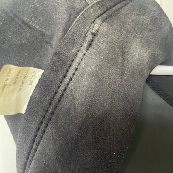 Mens Pro-Motion Triathlon Full Body Black & Blue Full Body Zip Up Wetsuit Size - Picture 8 of 8